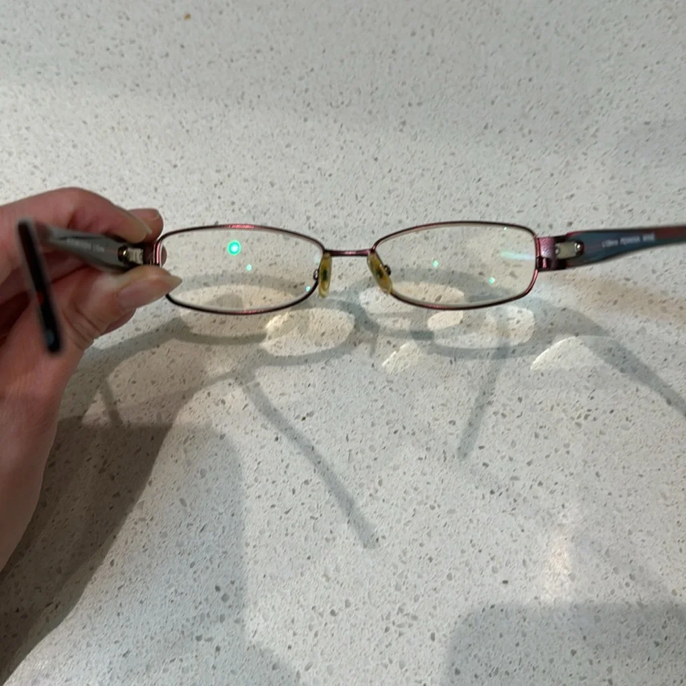 BCBGMAXAZRIA pennina wine maroon red L125mm glasses frames